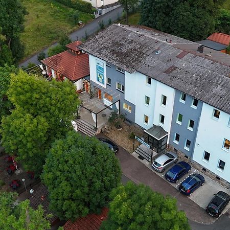 Garni Hotel Biebertal Am Milseburgradweg 호프비에버 외부 사진