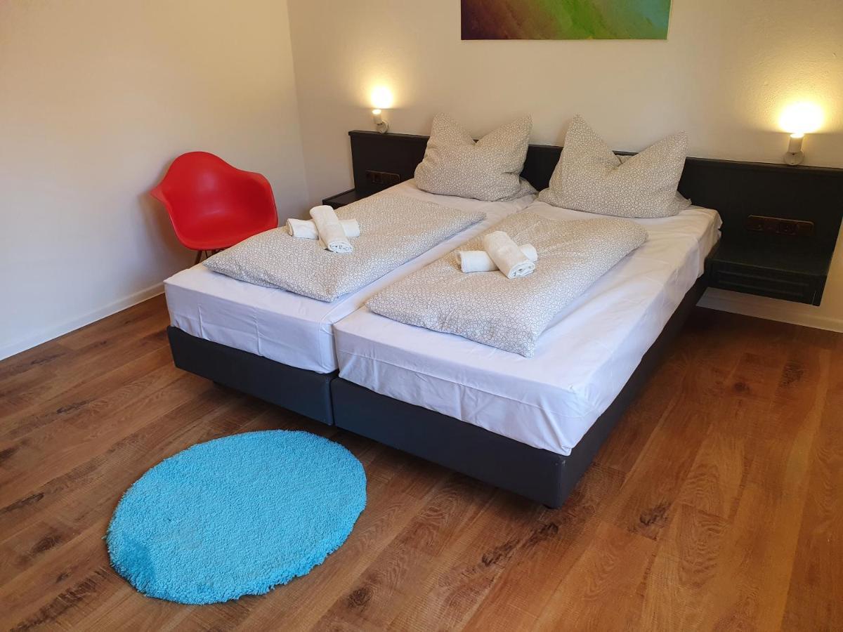 Garni Hotel Biebertal Am Milseburgradweg 호프비에버 외부 사진