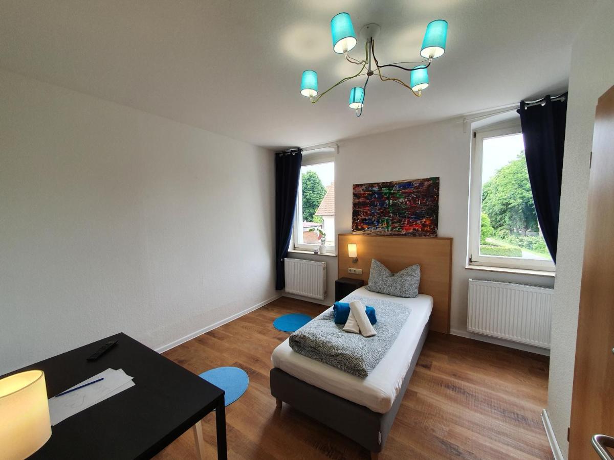 Garni Hotel Biebertal Am Milseburgradweg 호프비에버 외부 사진