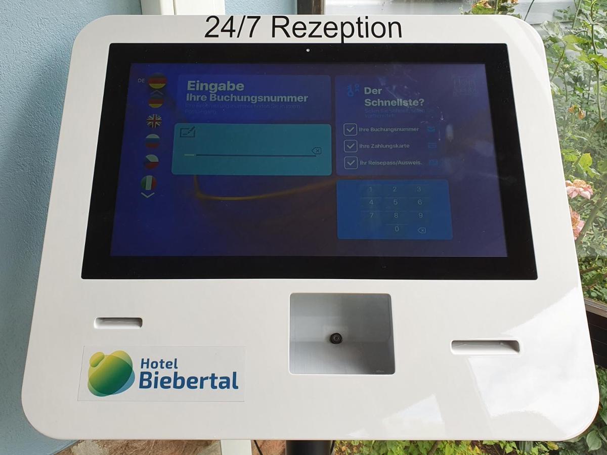 Garni Hotel Biebertal Am Milseburgradweg 호프비에버 외부 사진