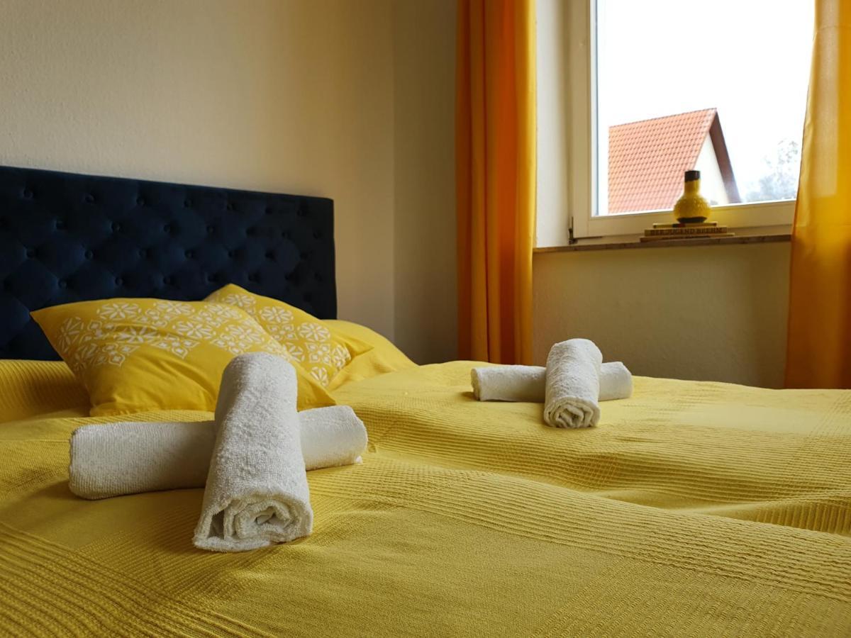 Garni Hotel Biebertal Am Milseburgradweg 호프비에버 외부 사진