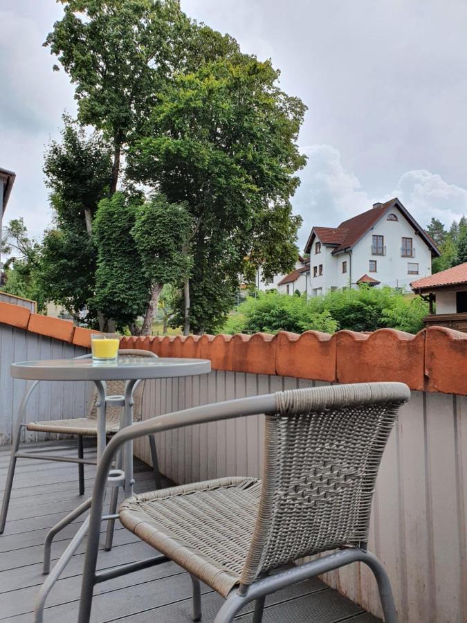 Garni Hotel Biebertal Am Milseburgradweg 호프비에버 외부 사진