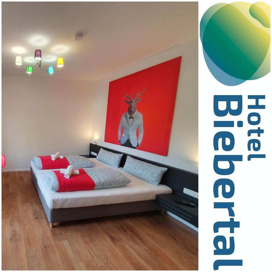 Garni Hotel Biebertal Am Milseburgradweg 호프비에버 외부 사진