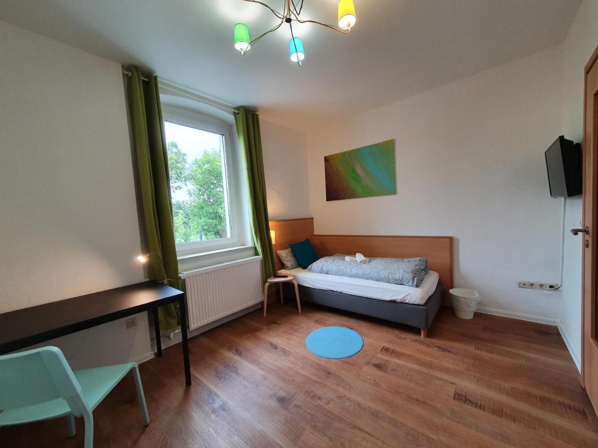 Garni Hotel Biebertal Am Milseburgradweg 호프비에버 외부 사진